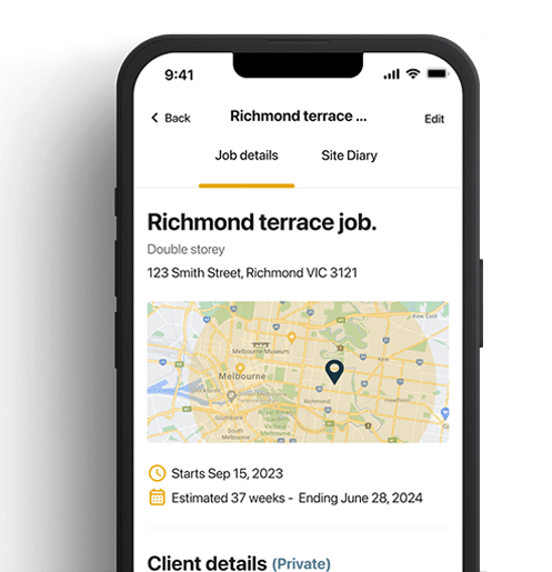 The Buildxact Onsite Mobile App