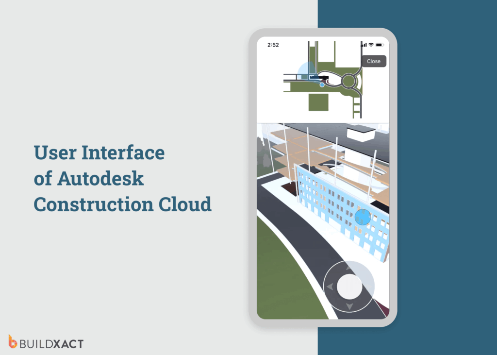 Screenshot showing the UI of Autodesk Construction Cloud